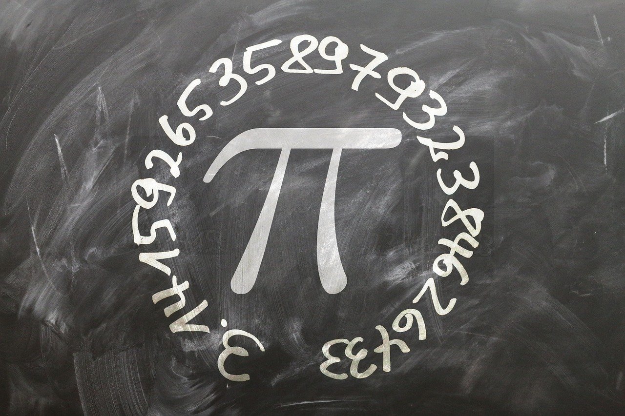 Pi, irrationella tal, matematik, cirkel, decimaler