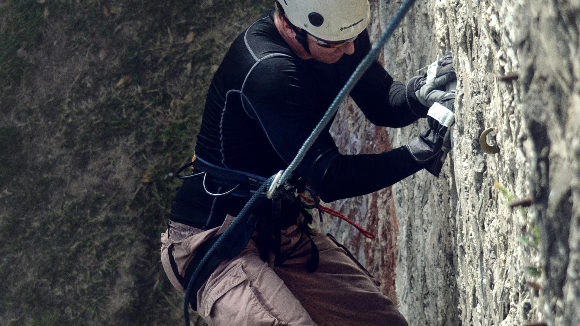dekorativ bild Prova-på klättring vid Dalkarlskärret