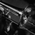 trombon, blåsinstrument