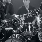 Bild på band som spelar