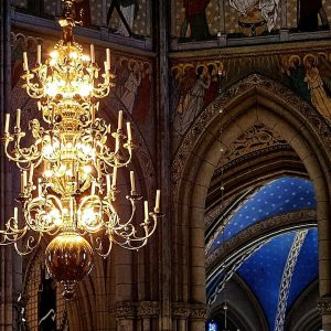 Ljuskrona i Uppsala domkyrka