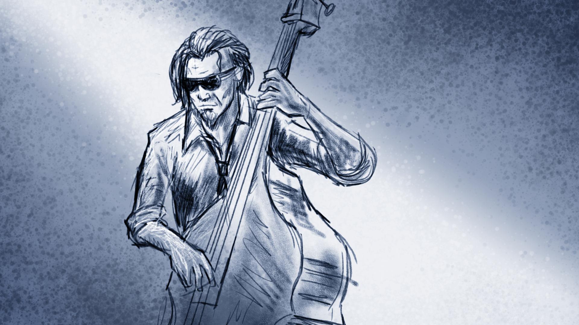 dekorativ bild Daniel Lantz Sings & Swings