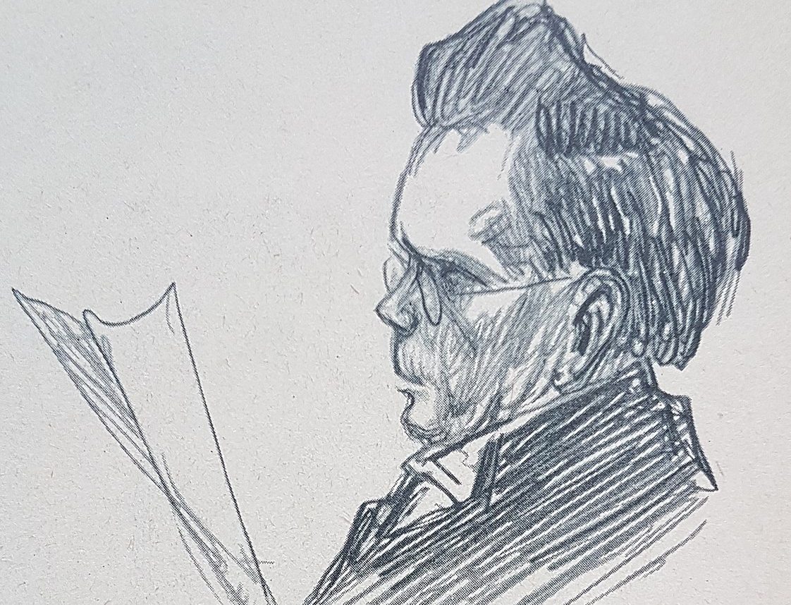 Teckning Nathan Söderblom