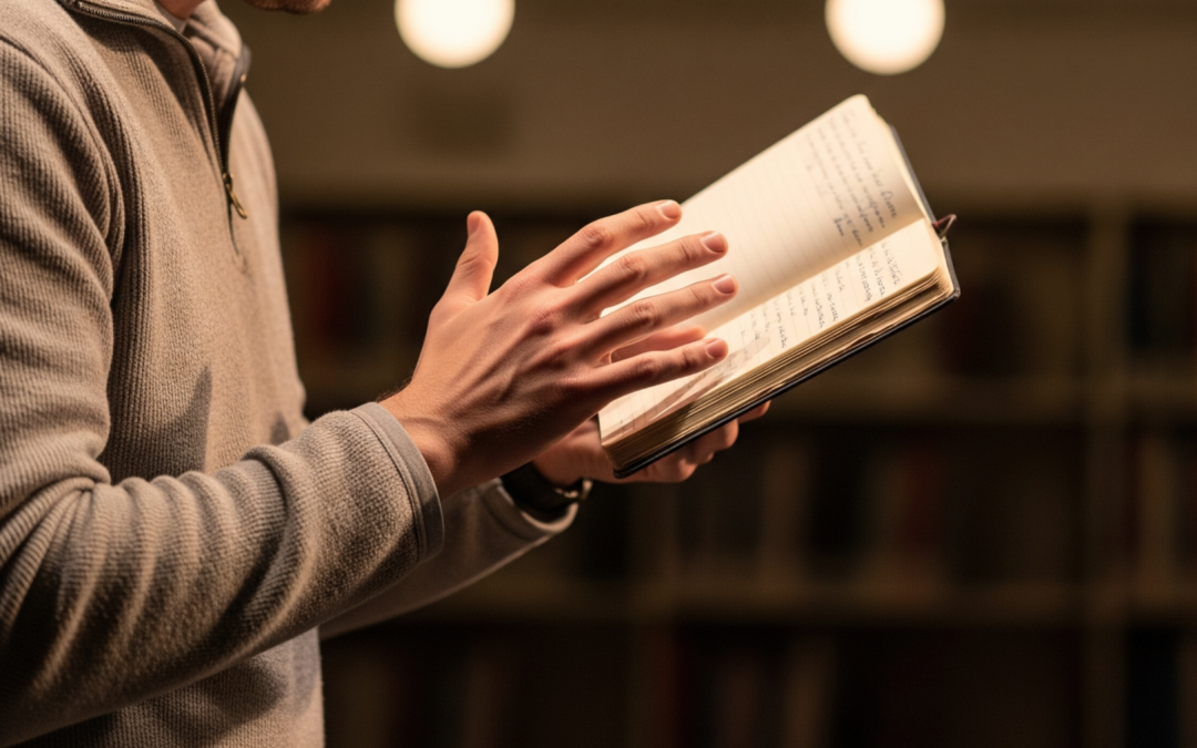 Poesi på scen – en kväll då det fria ordet har ordet