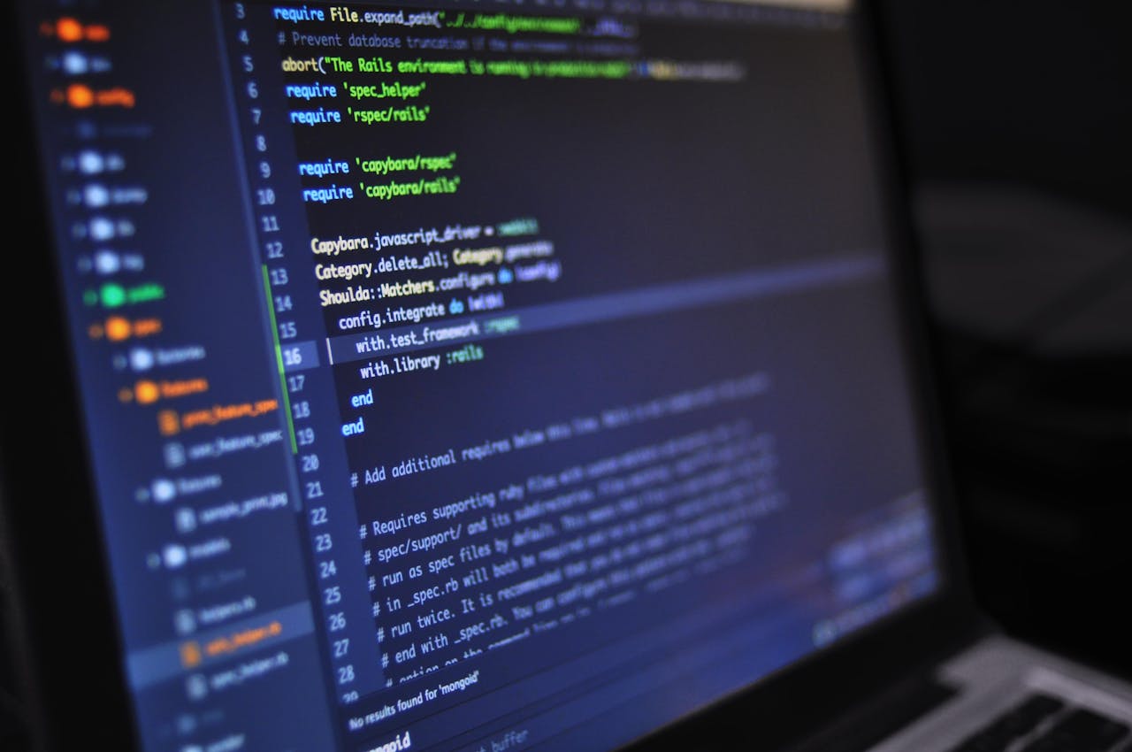 Dekorativ bild av Programmering