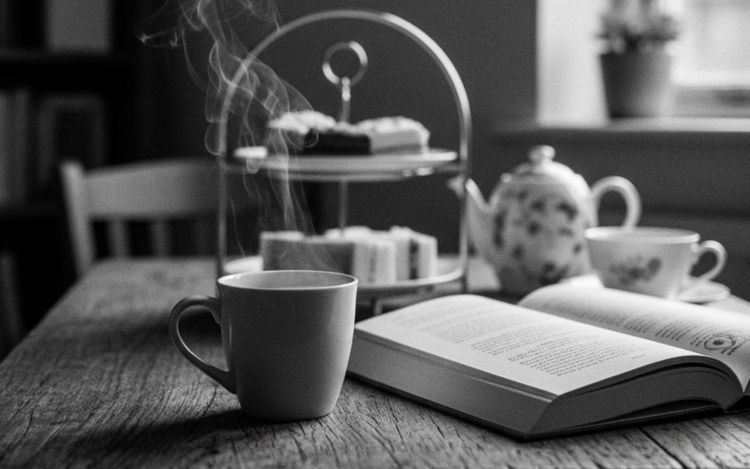 Ungdom-Bokklubb med afternoon tea
