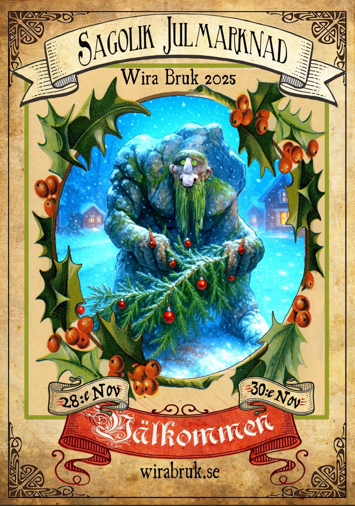 Sagolik julmarknad, troll, Wira Bruk