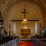 Gamla Uppsala kyrka inomhus