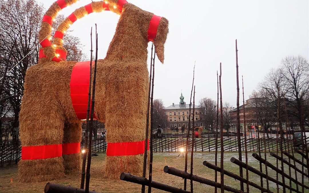 Utflykt med Tinget: Julbocken i Gävle