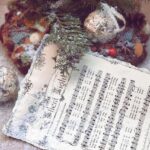 Vintage notblad av Stilla natt Regionkören + gäster från Bilbao