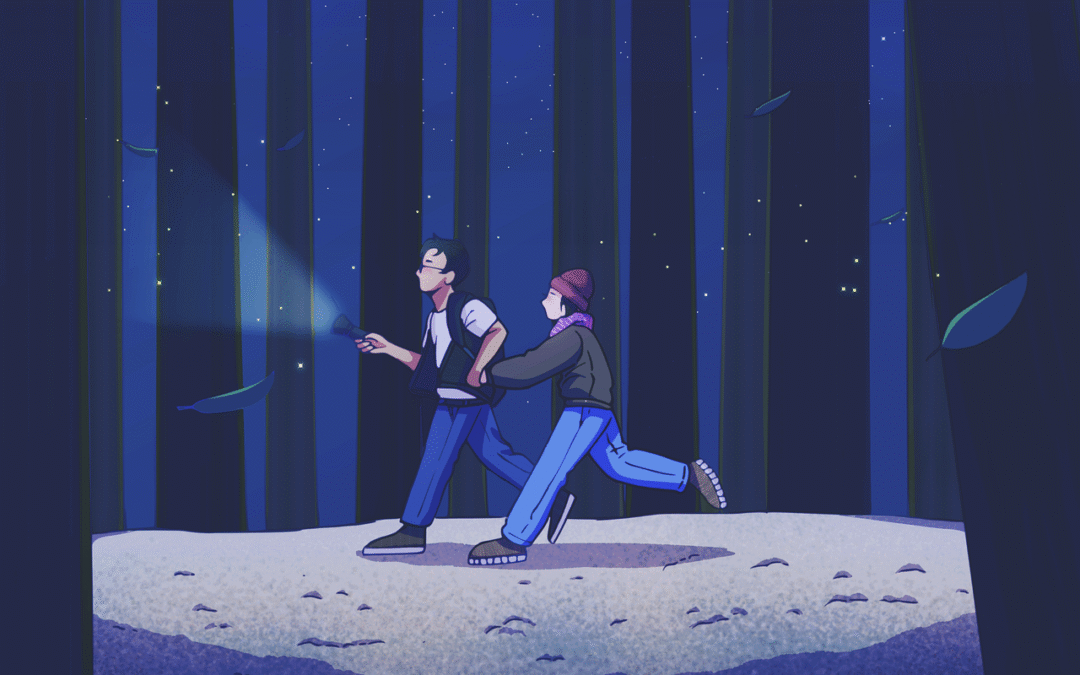 Testa pannlampslöpning