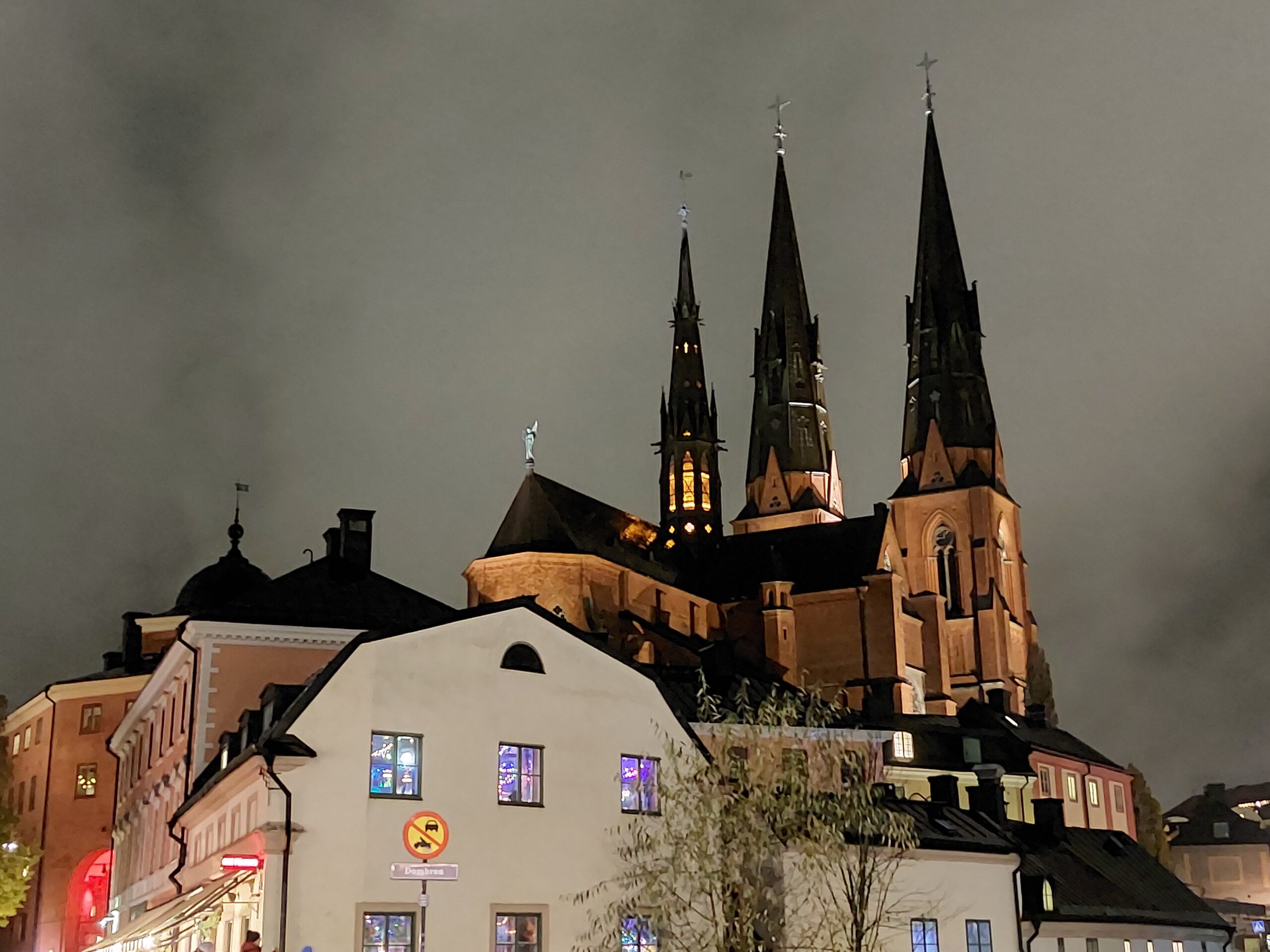 Bild på Uppsala domkyrka.
