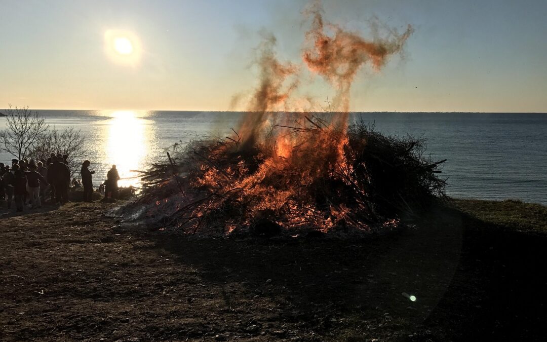 Valborgsfirande i Söderfors