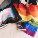 Bild på prideflaggan