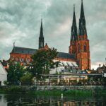 Bild på uppsala domkyrka