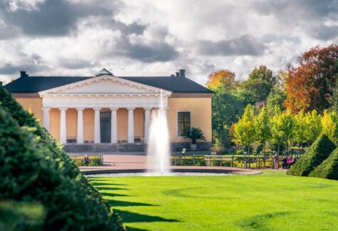 botaniska trädgården i Uppsala