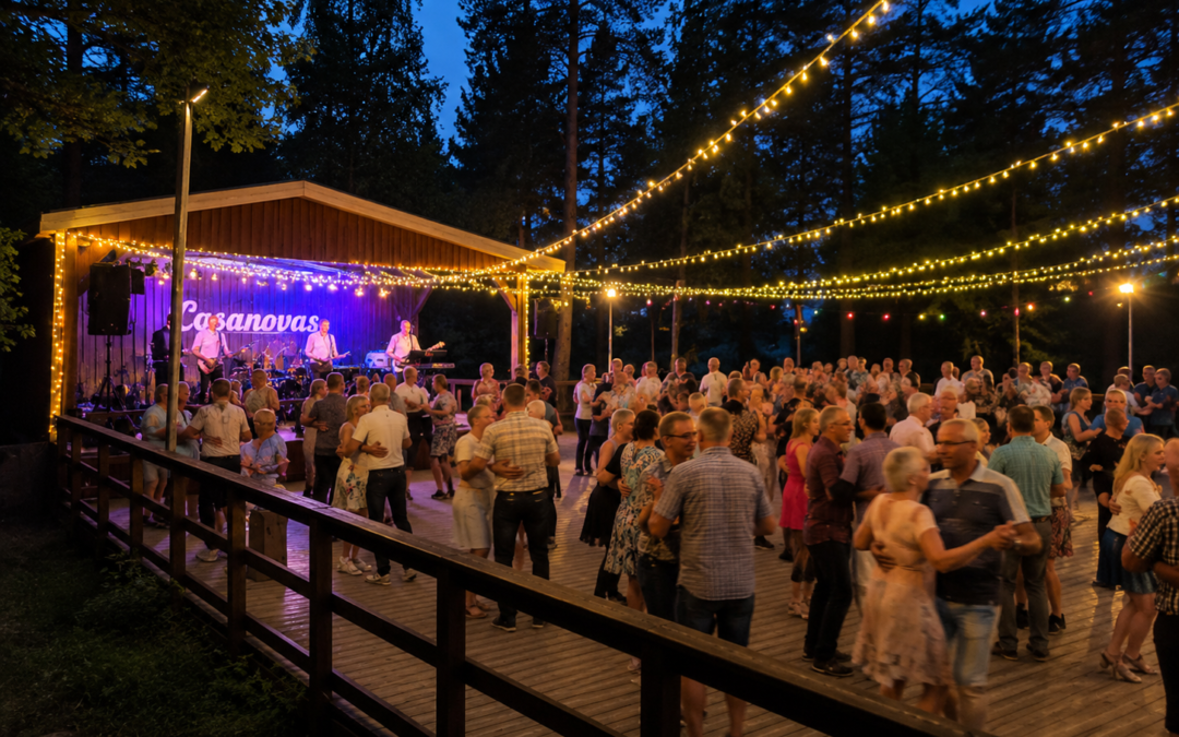 Dansbandet Casanovas på Folketspark Knutby