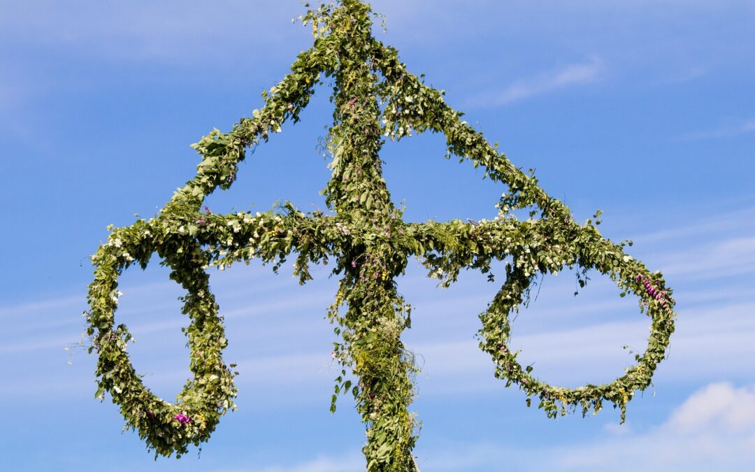 Midsommarfirande på Liljekonvaljeholmen