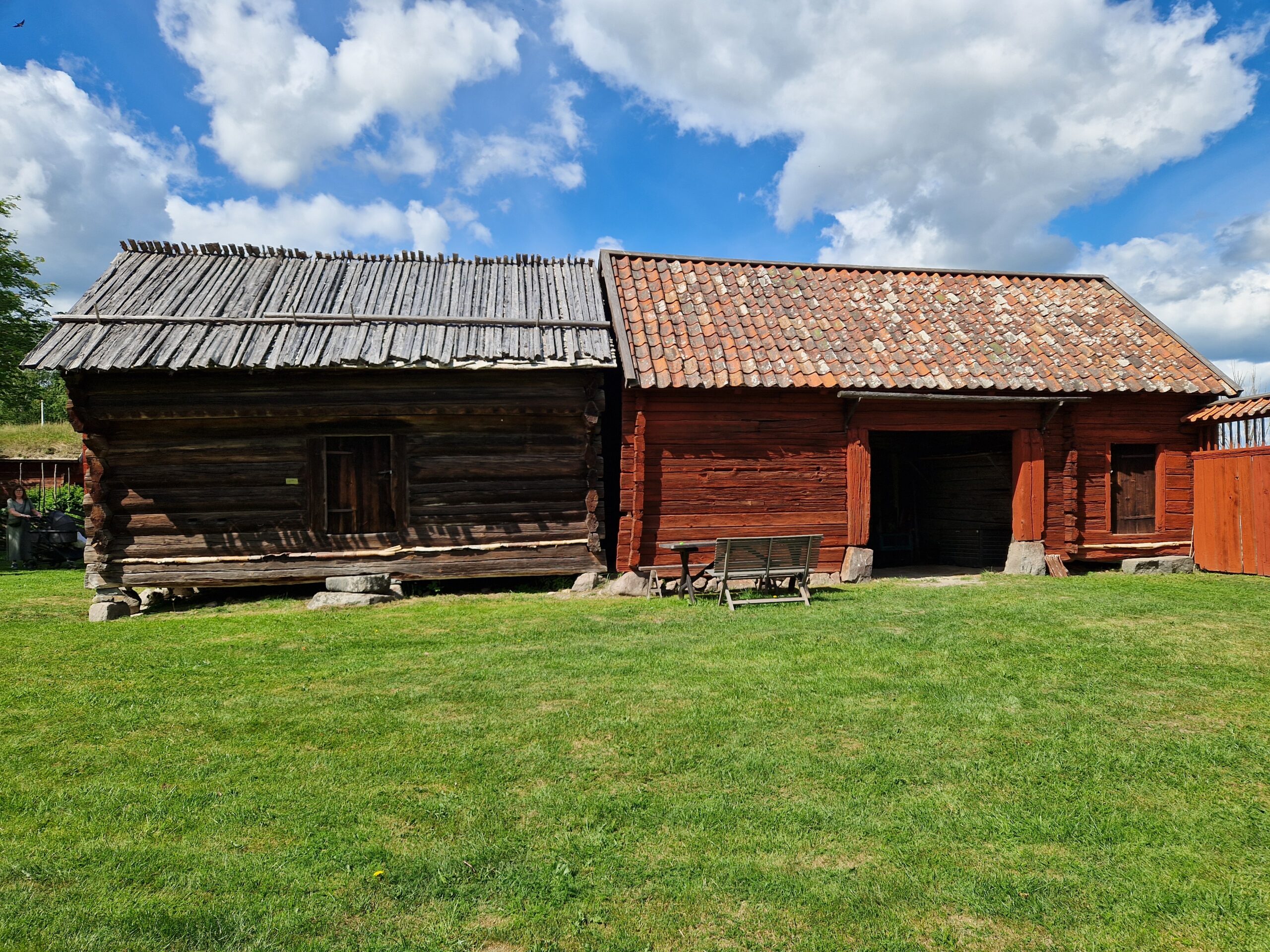 Disagården, museum, historia Byggnader från Disagården från 1500-1800-talet