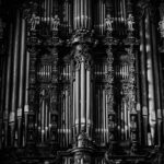 Vacker gammal orgel