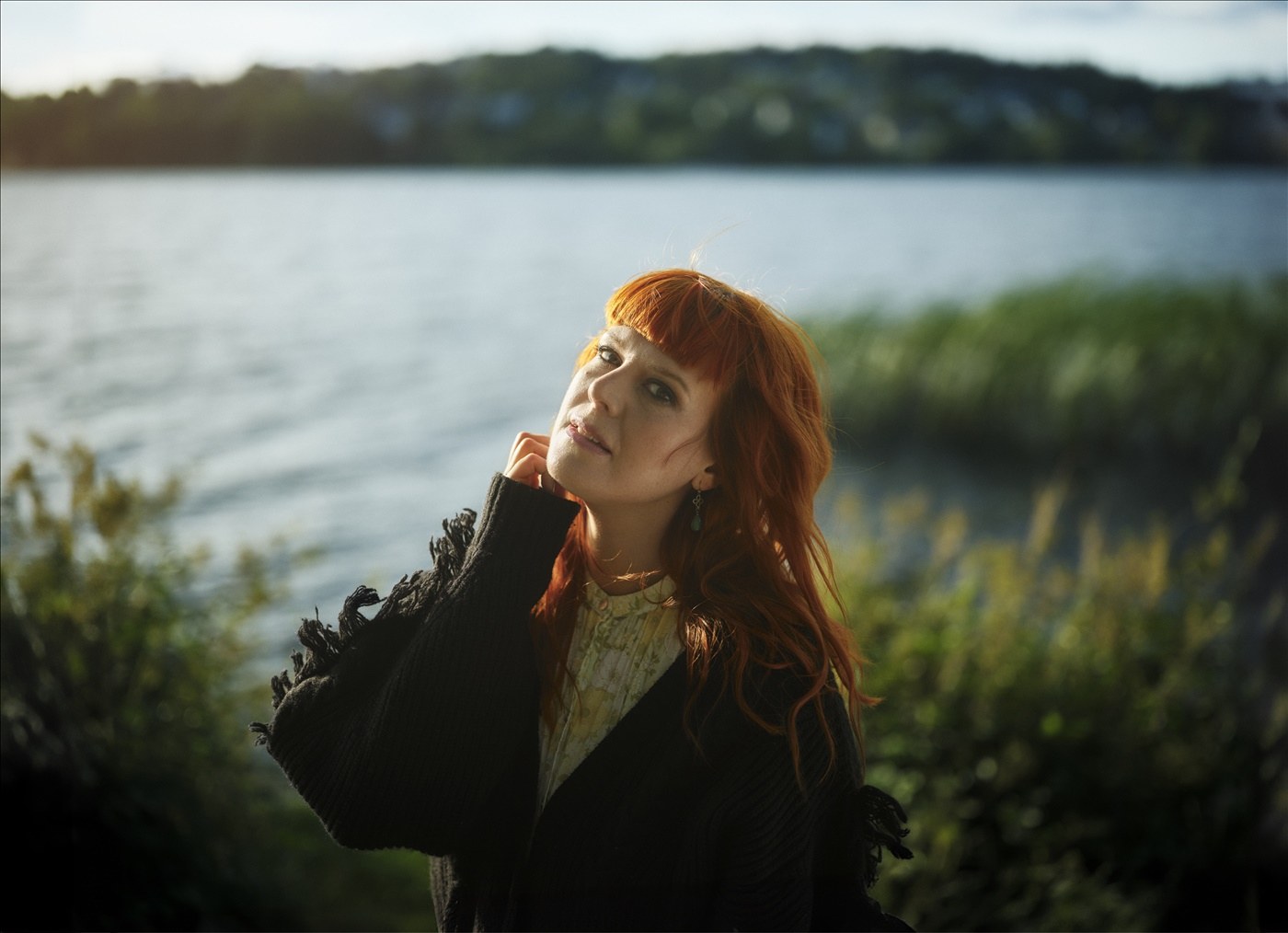 Porträtt av författaren Marie Lok Björk.