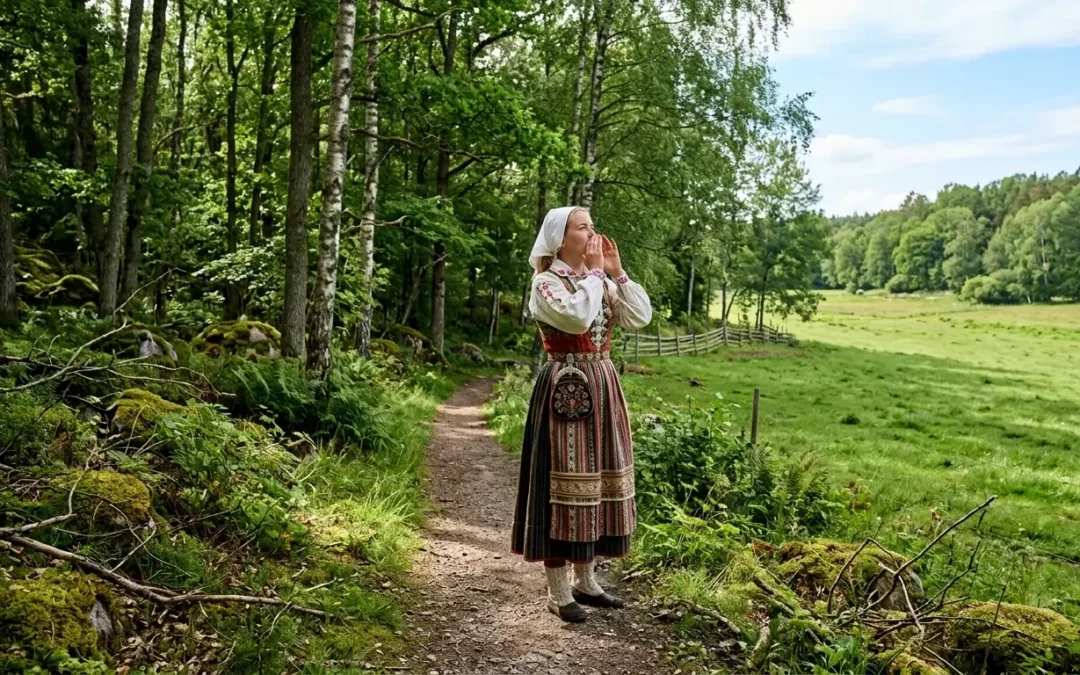 Kulning och vallvisor i Hammarskog