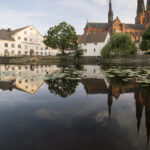 Bild på fyrisån i Uppsala