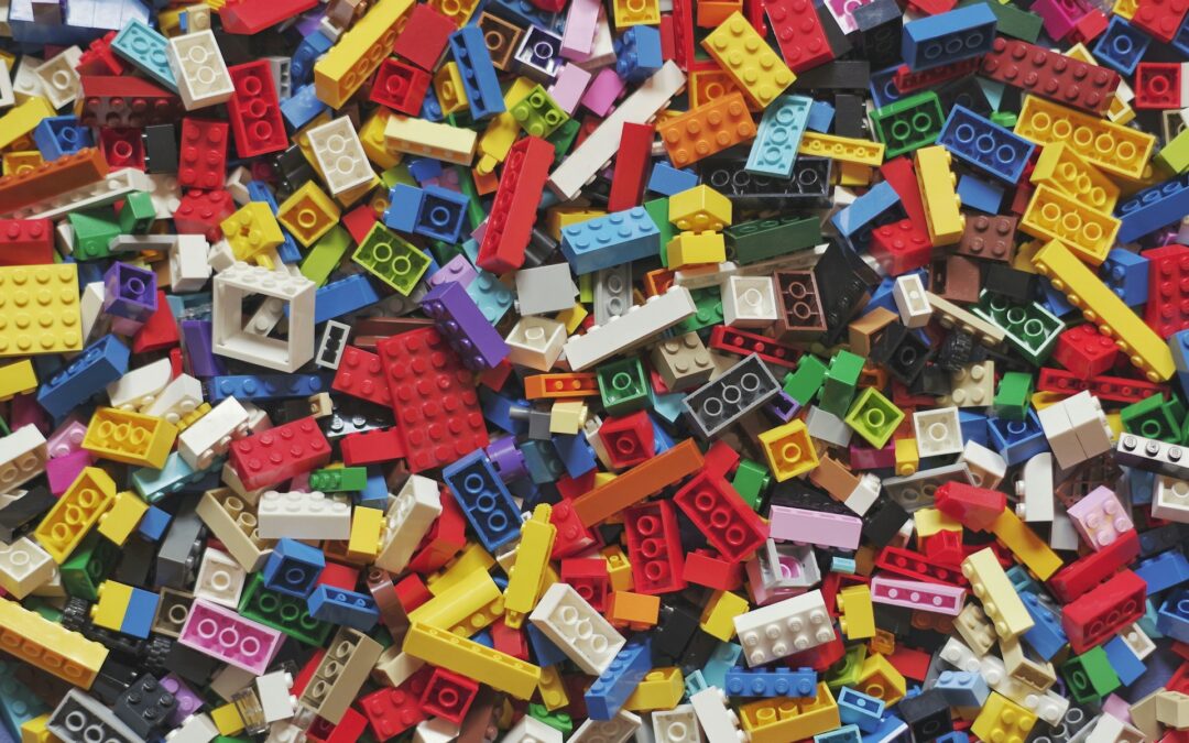 Legolördag på Storvretabiblioteket