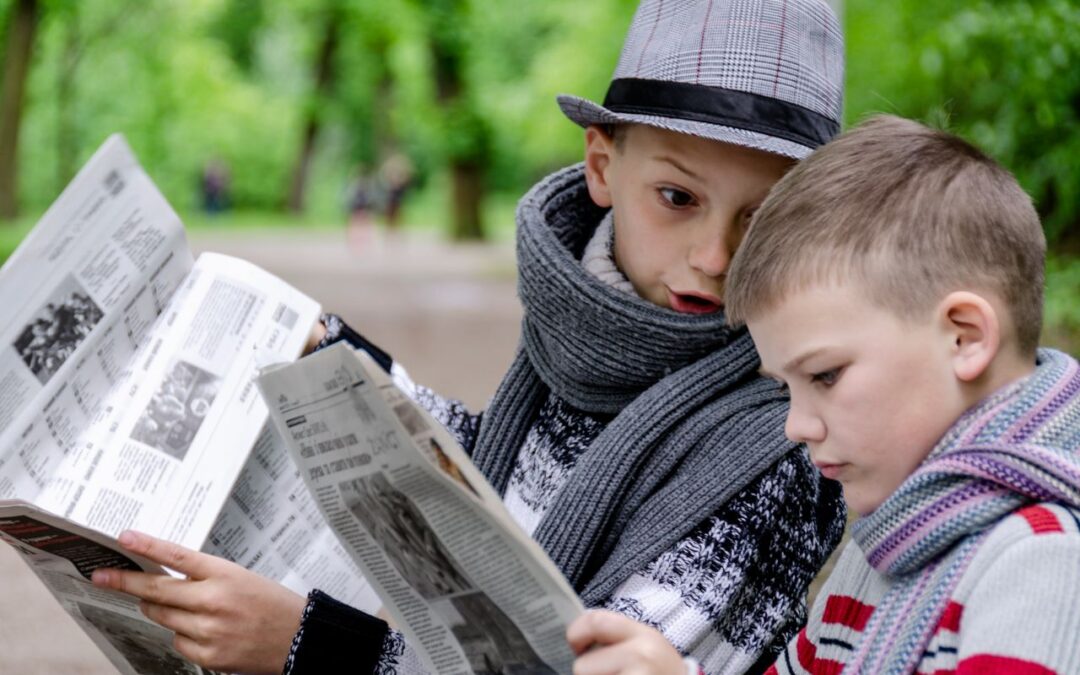 Skapa en tidning! För barn 8–12 år