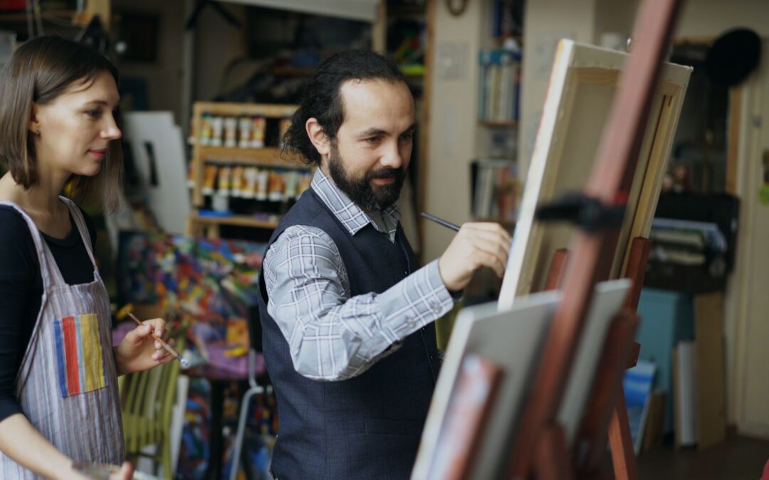 Guided tour of Bror Hjorth’s art and home