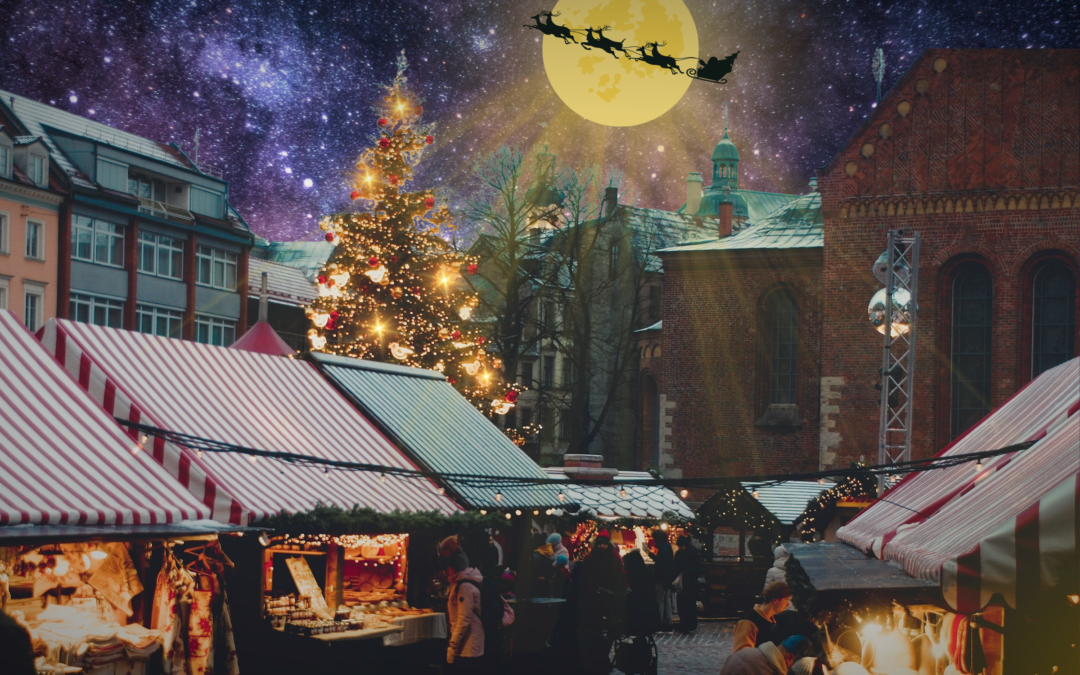 Julmarknad på Forumtorget