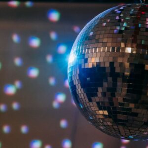 Bild på en discokula.