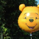 Bild på en Nalle Puh ballong.